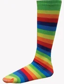 Stroje karnawałowe - Dress Up America 650  podkolanówki w paski, brązowy 650 - miniaturka - grafika 1