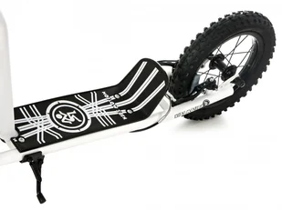 HyperMotion Hulajnoga HyperMotion VIVA 12 (pompowane koła 30cm) - Biała VIVA 12 HYPER WHITE - Hulajnogi - miniaturka - grafika 4