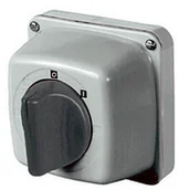 Wyłączniki światła i elektryczne - Elektromet Łuk łącznik krzywkowy w obudowie 0-1-2-3 25A 25-63 grzejnikowy 922563 - miniaturka - grafika 1