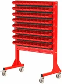 Pozostałe wyposażenie warsztatu - Fastservice ST 110-12-P2 Stojak Narzędziowy w zestawie z listwami oraz pojemnikami ST 110-12-P2 - miniaturka - grafika 1