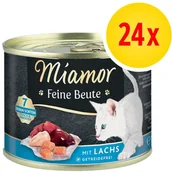 Mokra karma dla kotów - Miamor Feine Beute 24 x 185 g Wołowina - miniaturka - grafika 1