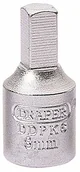 Klucze i nasadki - Draper 38324 8 MM Square 3/8 Square Drive Drain Plug Key DDPK6 - miniaturka - grafika 1