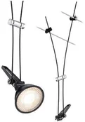 Oprawy, klosze i abażury - Paulmann System linkowy Spot Comet max1x50W Czarny mat GU5,3 12V metal PL94489) PL94489 - miniaturka - grafika 1