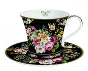 Filiżanki - Nuova R2S Filiżanka porcelanowa z talerzykiem 1354 BLOB - miniaturka - grafika 1