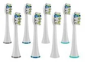 Końcówki do szczoteczek elektrycznych - Głowice wymienne TrueLife SonicBrush UV Heads White Whiten 8 Pack Biała - miniaturka - grafika 1