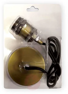 Orion Lampa wisząca oprawa Jailhouse mosiądz matowy - Lampy sufitowe - miniaturka - grafika 5