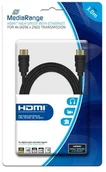 Kable - MediaRange Kabel HDMI MediaRange MRCS157 HDMI/HDMI with Ethernet, 3.0m, czarny MRCS157 - miniaturka - grafika 1