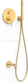 Zestawy prysznicowe - Tres Study Exclusive zestaw prysznicowy złoty 26228006OM - miniaturka - grafika 1