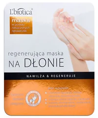 Lbiotica Maska Regenerująca Na Dłonie 1 para rękawiczek, 26 g 7053293 - Balsamy i kremy do ciała - miniaturka - grafika 2