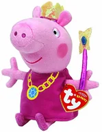 Skarbonki - TY 7146129  Peppa sukienka Baby  księżniczka, z czerwonym, świnka skarbonka, korony, peleryną i pręta, 15 cm 7904 - miniaturka - grafika 1