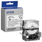 Papier do drukarek - Epson Ribbon LK-7WBA21 White/Black C53S657903 - miniaturka - grafika 1