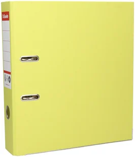 Esselte Segregator NO.1 A4/75 Z recyklingu neutralny pod względem emisji CO2 żółty /627566/ ES1580-6CO2 - Segregatory - miniaturka - grafika 2