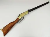 Repliki - broń - Denix SA REPLIKA KARABINU HENRY z 1860 roku MODEL 1030L 1030L - miniaturka - grafika 1