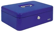 Sejfy i kasy pancerne - Eagle Kasetka na pieniądze 8878 XS 70x120x153mm niebieska 120-1035 - miniaturka - grafika 1
