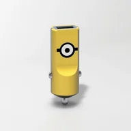 Ładowarki samochodowe - Tribe Minionki Ładowarka samochodowa Buddy 1 USB Carl CCR12100 - miniaturka - grafika 1