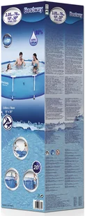 Bestway Basen ogrodowy okrągły Steel Pro 56406 stalowa rama 305x76cm 56406 - Baseny ogrodowe Bestway Basen ogrodowy okrągły Steel Pro 56406 stalowa rama 305x76cm 56406 - Baseny ogrodowe - miniaturka - grafika 2
