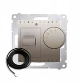 Regulatory i termostaty - Simon Kontakt 54 Regulator Temperatury z Czuj Zewn - miniaturka - grafika 1