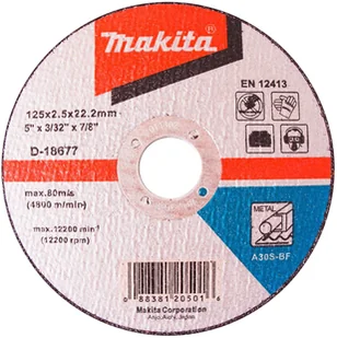 Makita tarcza tnąca D-18677 - Tarcze do pił - miniaturka - grafika 2