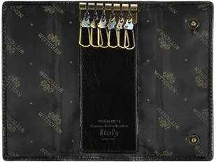 Wittchen Etui na klucze Italy 21-2-013 21-2-013-1 - Etui na klucze - miniaturka - grafika 5