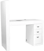 Meble kosmetyczne - ACTIVESHOP BIURKO KOSMETYCZNE 31 BIAŁE AS_129349 - miniaturka - grafika 1