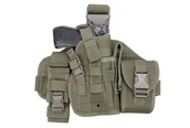 Wiatrówki karabinki - GFC TACTICAL Modułowy panel udowy z kaburą GFC Tactical - oliwkowy + darmowy zwrot (GFT-29-000568) GFT-29-000568 - miniaturka - grafika 1