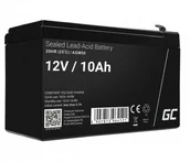 Baterie do zasilaczy awaryjnych UPS - Green Cell Akumulator AGM 12V 10Ah - miniaturka - grafika 1