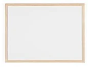 Tablice i flipcharty - Bi-Office Budget tablica suchościeralna z drewnianą ramą, nie magnetyczny, 60 x 45 cm MP04001010 - miniaturka - grafika 1