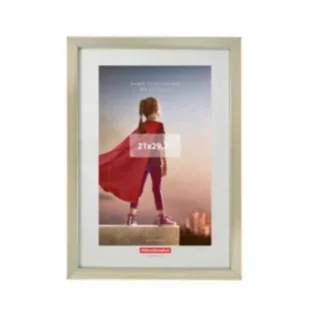 NA Ramka zdjęcia 40x50 plastikowa srebrno-złota MEMOBE /RZ54PL/S/ AM561-15 - Ramki na zdjęcia - miniaturka - grafika 2