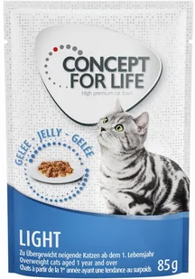 Concept for Life Concept for Life Light w galarecie - 48 x 85 g - Mokra karma dla kotów - miniaturka - grafika 2
