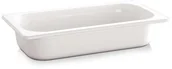 Pojemniki i kosze gastronomiczne - APS Pojemnik prostokątny z melaminy GN 1/4 265x162x100 mm, biały | Ecoline 84304 - miniaturka - grafika 1