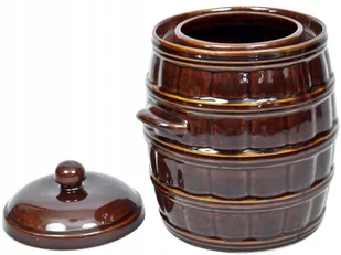 Garnek, Beczka, Beczułka Do Kiszenia Kamionka 25L - Beczki - miniaturka - grafika 2