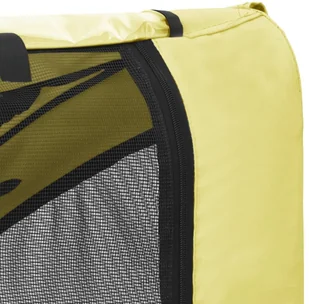 VidaXL Lumarko Przyczepka rowerowa dla zwierzaka, żółto-czarna 92596 VidaXL - Sprzęt podróżny i transportery dla psów - miniaturka - grafika 6