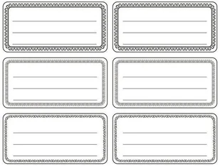 Titanum Naklejki etykiety biało czarne 144szt - Titanum - Szkolne artykuły papiernicze - miniaturka - grafika 2