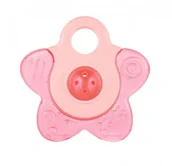 Gryzaki dla dzieci - Canpol babies Gryzak wodny z grzechotką Gwiazda 0m+ - miniaturka - grafika 1