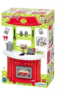 Ecoiffier Kuchnia - 19 elementów 1759 - Zabawki AGD - miniaturka - grafika 5
