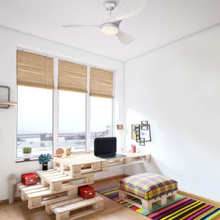 Westinghouse Pierre wentylator sufitowy LED, biały - Wentylatory sufitowe - miniaturka - grafika 2