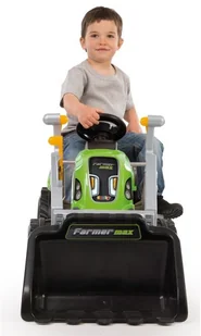 Smoby Traktor Farmer Max z przyczepką ! GXP-606069 - Jeździki dla dzieci - miniaturka - grafika 4