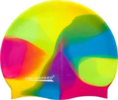 Pływanie - Aqua Speed Czepek pływacki, Bunt, czarno-biały - miniaturka - grafika 1