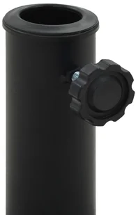 vidaXL Podstawa pod parasol ogrodowy, okrągła, żywica, 11 kg, brąz - Pozostałe meble ogrodowe - miniaturka - grafika 5