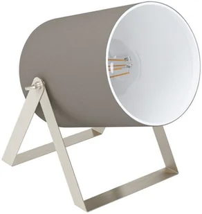 Eglo Villabate 1 99104 lampa stołowa lampka 1x40W E27 nikiel/popielata - Lampy stojące Eglo Villabate 1 99104 lampa stołowa lampka 1x40W E27 nikiel/popielata - Lampy stojące - miniaturka - grafika 1