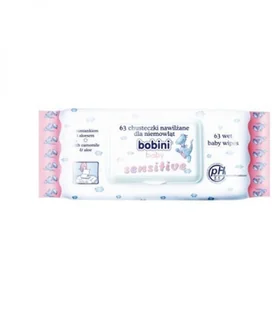 Bobini Global Cosmed Chusteczki nawilżone Sensitive A60 - Chusteczki nawilżane - miniaturka - grafika 2