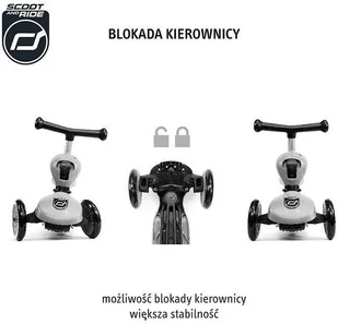 Scootandride Highwaykick1 2w1 Forest - Hulajnogi - miniaturka - grafika 7