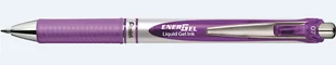 Pentel EnerGel BL77-V żelowe pióro kulkowe, automatyczne, 0,35 mm, 12 sztuk, fioletowy BL77-VO - Pióra kulkowe - miniaturka - grafika 2