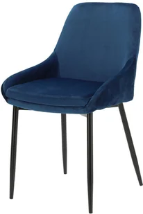 Intesi Krzesło Floyd Velvet niebieskie - Krzesła - miniaturka - grafika 17