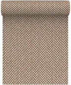 Tapety - Tapeta 1020902 brązowa imitacja tkaniny winylowa na flizelinie - miniaturka - grafika 1