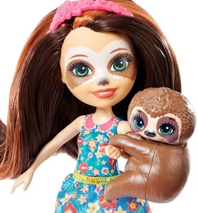 Enchantimals Strefa relaksu lalka + leniwiec FCC62/GFN54 GFN54 - Lalki dla dziewczynek - miniaturka - grafika 2