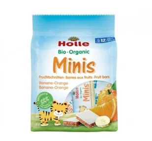 Holle Minnis Mini batoniki Banan-Pomarańcza Bio 100g - Przekąski dla dzieci - miniaturka - grafika 2