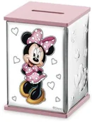 Skarbonki - valenti Skarbonka z Myszką Minnie | Rozmiar: 8x8x11.5 cm | Kolor: Różowy | SKU: VD303R - miniaturka - grafika 1