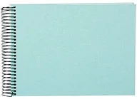 Albumy fotograficzne - Goldbuch Złota księga, Bella Vista Trend 24 X 17 40 S. Biały Spiral Aqua 20507, 20 507 20 507 - miniaturka - grafika 1
