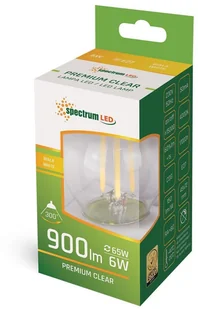 Spectrum SpectrumLED Led Kulka E-27 230v 6w Cog Nw Clear WOJ+14397 - Żarówki LED - miniaturka - grafika 2